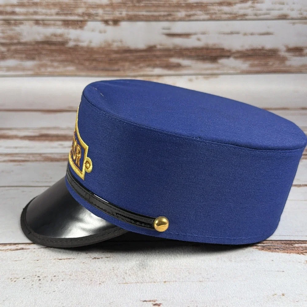 Warner Bros Polar Express Conductor Hat Kids Size S